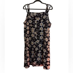 SHEIN Curve Floral Sleeveless Dress SZ 1XL